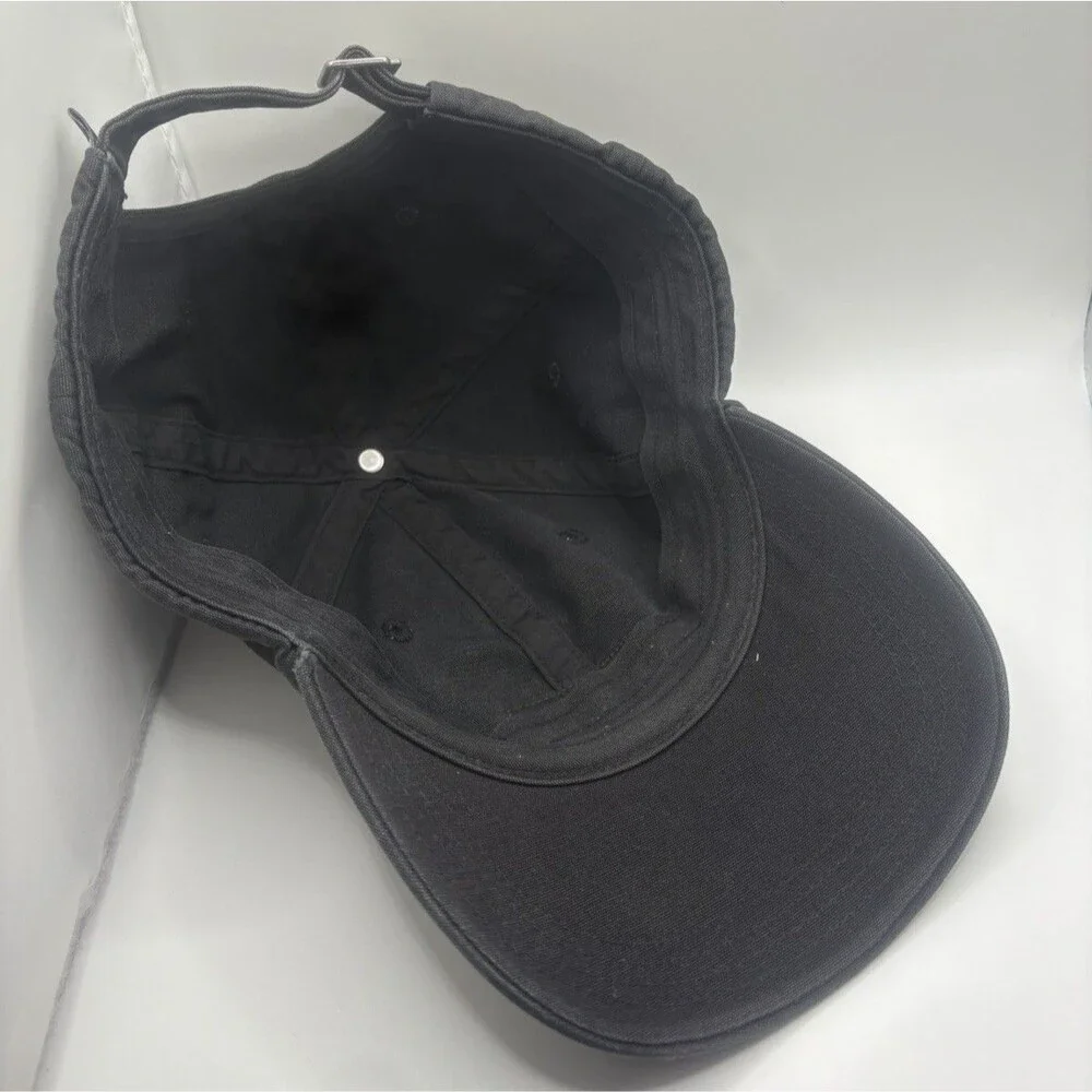 Patagonia P-6 Label Trad Adjustable Strapback Hat Faded Black